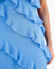 Cargar imagen en el visor de la galería, VESTIDO LARGO VOLADOS
