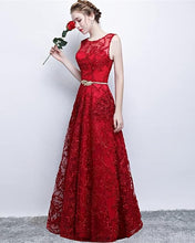 Cargar imagen en el visor de la galería, VESTIDO LARGO BORDADO TALLES GRANDES
