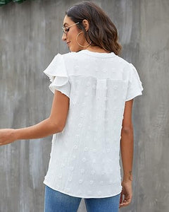 BLUSA GASA PLUMETI TALLES GRANDES