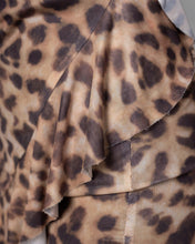 Cargar imagen en el visor de la galería, VESTIDO STRAPLESS VOLADOS CON CUELLO
