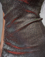 Cargar imagen en el visor de la galería, VESTIDO METALIZADO BASICO
