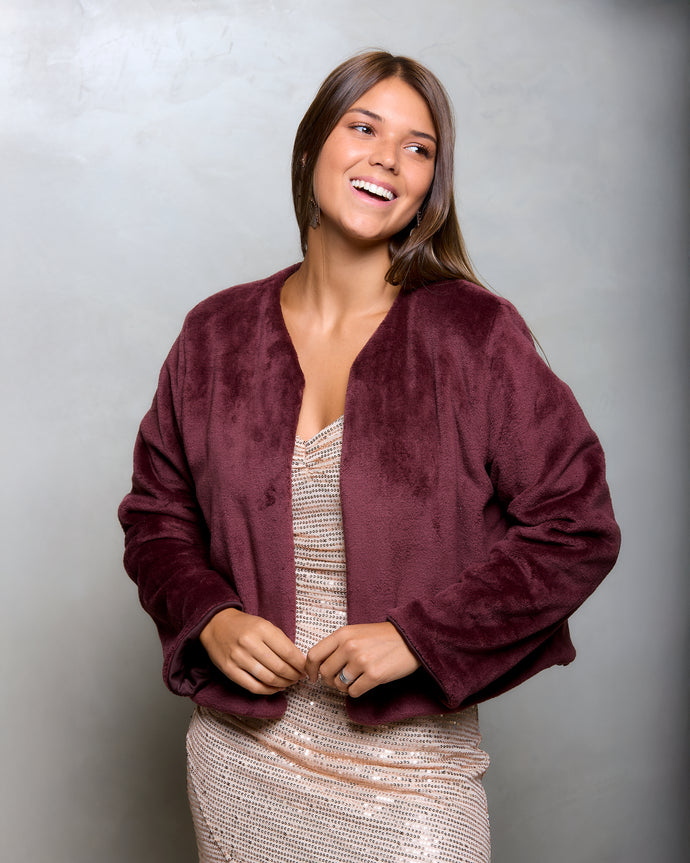 CHAQUETA PIEL PELO CORTO