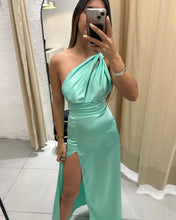 Cargar imagen en el visor de la galería, VESTIDO LARGO SEDA MULTIFORMA
