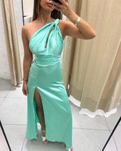 Cargar imagen en el visor de la galería, VESTIDO LARGO SEDA MULTIFORMA
