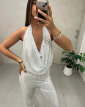 Cargar imagen en el visor de la galería, MONO LENTEJUELA CUELLO BUCHE
