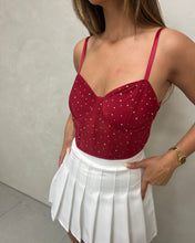 Cargar imagen en el visor de la galería, TOP CORSET CON BRILLOS***SALE***
