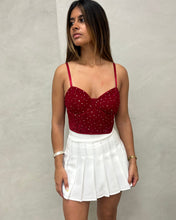 Cargar imagen en el visor de la galería, FALDA TABLEADA CON BAJO SHORT***SALE***
