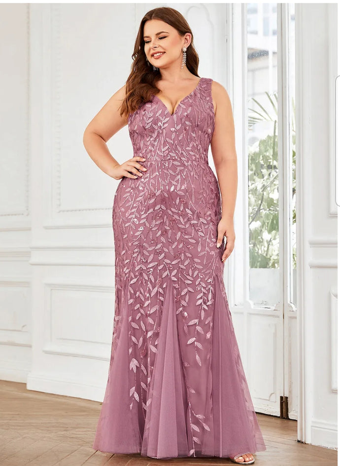 VESTIDO BORDADO PLUS SIZE