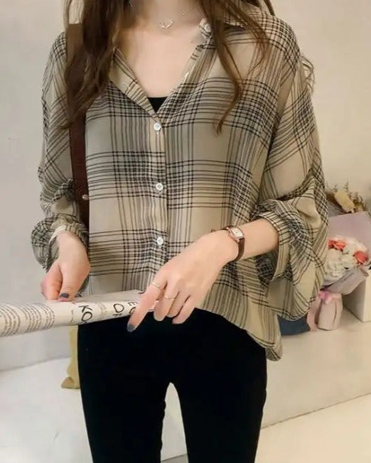 CAMISA CUADROS OVERSIDE