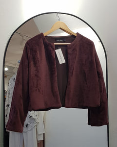 CHAQUETA PIEL PELO CORTO