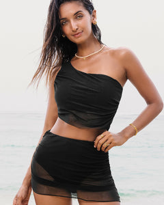 CONJUNTO TOP MAS MINI DE TUL
