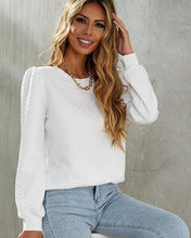 Cargar imagen en el visor de la galería, BLUSA TEXTURA HOMBROS
