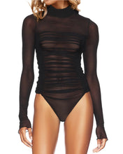 Cargar imagen en el visor de la galería, BODY MANGA LARGA TUL
