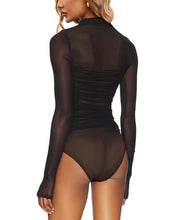 Cargar imagen en el visor de la galería, BODY MANGA LARGA TUL
