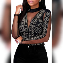 Cargar imagen en el visor de la galería, BLUSA TUL BRILLOS
