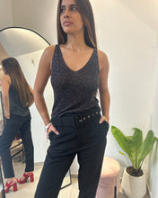 Cargar imagen en el visor de la galería, BLUSA TEJIDA CON LUREX

