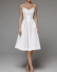 VESTIDO MIDI LINEAS
