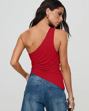 Cargar imagen en el visor de la galería, TOP UN HOMBRO BROCHE COSTADO
