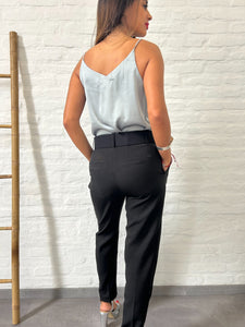 PANTALON FORMAL CON CINTO
