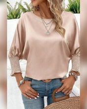 Cargar imagen en el visor de la galería, BLUSA BRILLO MANGA LARGA CON BRILLOS
