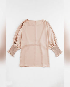 BLUSA BRILLO MANGA LARGA CON BRILLOS