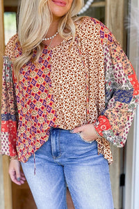 BLUSA ESTAMPADA PLUS SIZE