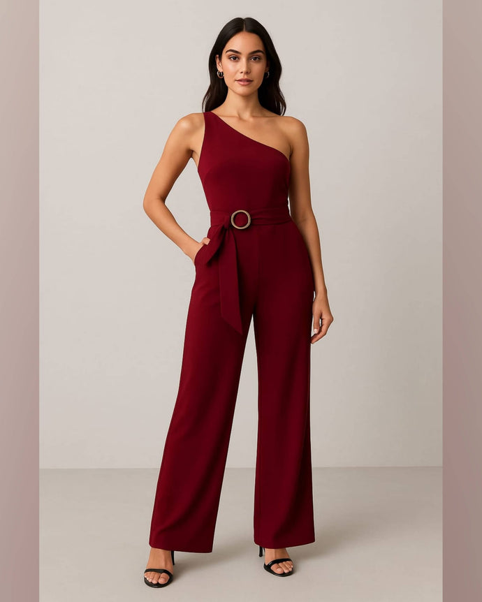 MONO UN HOMBRO CON CINTO