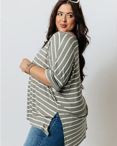 REMERA RAYAS TALLES GRANDES