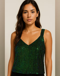MUSCULOSA LENTEJUELAS BRETEL ANCHO