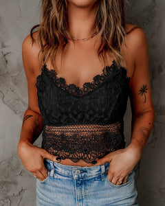 TOP ENCAJE LISO MAS TRANSPARENCIAS