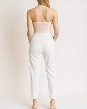 Cargar imagen en el visor de la galería, MONO STRAPLESS BORDADO MAS LISO
