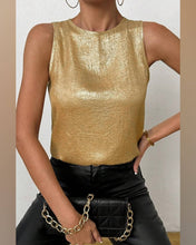 Cargar imagen en el visor de la galería, MUSCULOSA DORADA
