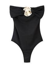 Cargar imagen en el visor de la galería, BODY STRAPLESS APLIQUE CIRCULO
