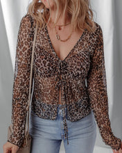 Cargar imagen en el visor de la galería, BLUSA PRINT ABIERTA
