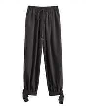 Cargar imagen en el visor de la galería, PANTALON BABUCHA CON LAZO
