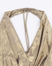 Cargar imagen en el visor de la galería, MUSCULOSA METALIZADA CUELLO BUCHE
