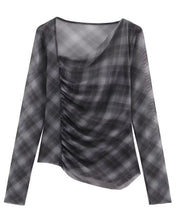 Cargar imagen en el visor de la galería, BLUSA MICROTUL IRREGULAR
