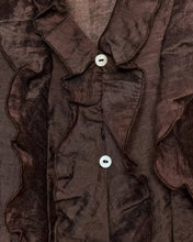 Cargar imagen en el visor de la galería, BLUSA VOLADOS ESCOTE
