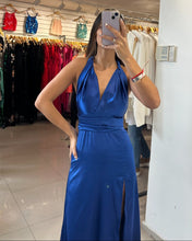 Cargar imagen en el visor de la galería, VESTIDO LARGO SEDA MULTIFORMA
