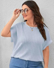 Cargar imagen en el visor de la galería, BLUSA TEXTURA LINEAS
