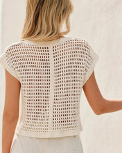 Cargar imagen en el visor de la galería, BLUSA TEJIDA C/BOTONES
