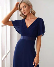 Cargar imagen en el visor de la galería, VESTIDO GASA CON MANGAS
