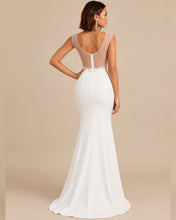 Cargar imagen en el visor de la galería, VESTIDO SIRENA BLANCO
