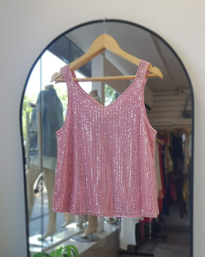 MUSCULOSA LENTEJUELAS BRETEL ANCHO