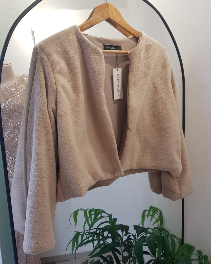 CHAQUETA PIEL PELO CORTO