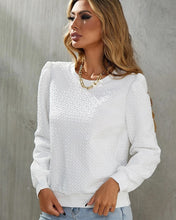 Cargar imagen en el visor de la galería, BLUSA TEXTURA HOMBROS
