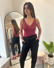 Cargar imagen en el visor de la galería, BLUSA TEJIDA CON LUREX
