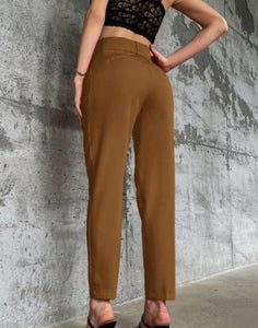PANTALON FORMAL CON CINTO