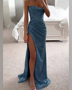 VESTIDO LUREX CORSET