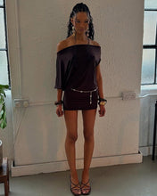 Cargar imagen en el visor de la galería, VESTIDO CON MANGUITA CUELLO BOTE
